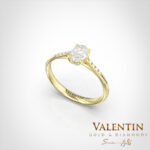 4761 Oval Amor Diamond Yellow