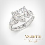 4767 Heart Diamond White