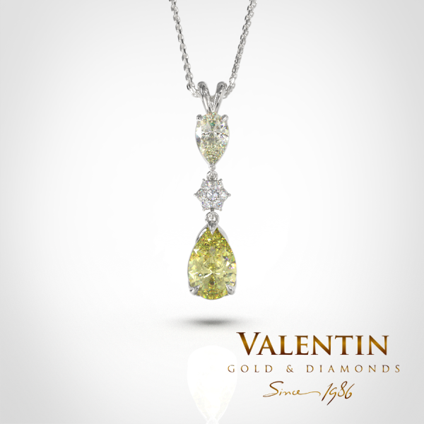 6939 Pear with diamonds FY