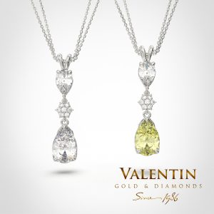 6939 Pear with diamods white and FY (2)