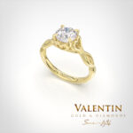 4698 1.00 ct Yellow 2