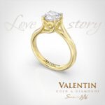 4705 1.00ct Yellow love